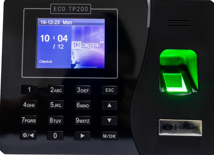 ECO TP200 TIME ATTENDANCE TERMINAL