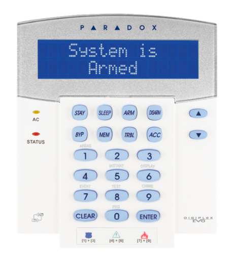 PARADOX 32 Zones K641LX KEYPAD